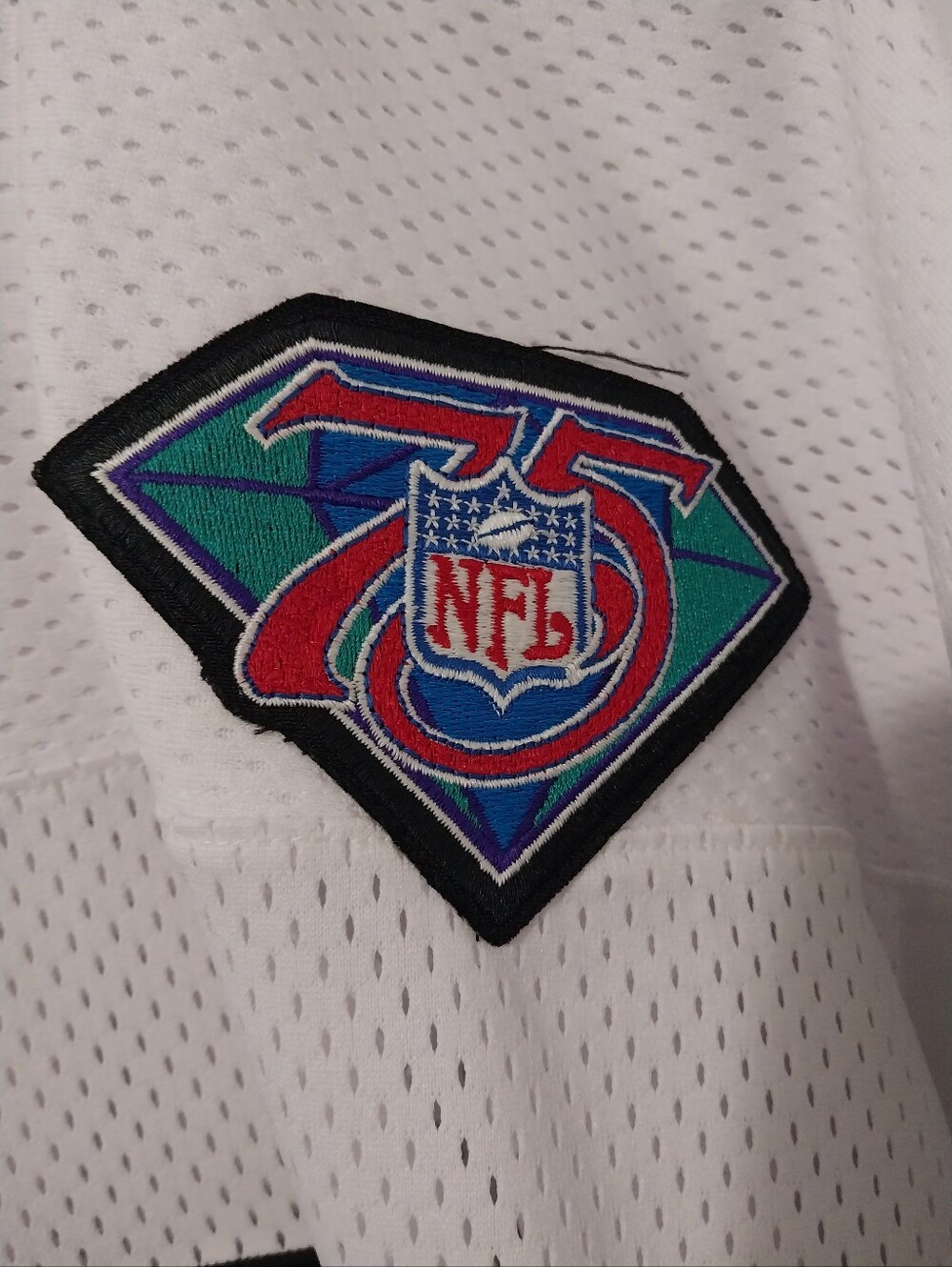 Mitchell & Ness Los Angeles Raiders Tim Brown 1994 75th Anniversary Patch Sz. 54 - Picture 7 of 10